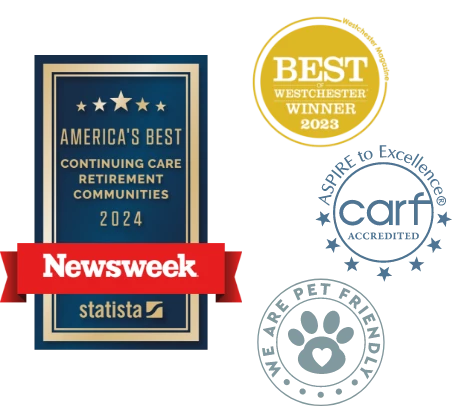 Newsweek Best Senior Living Community award logo