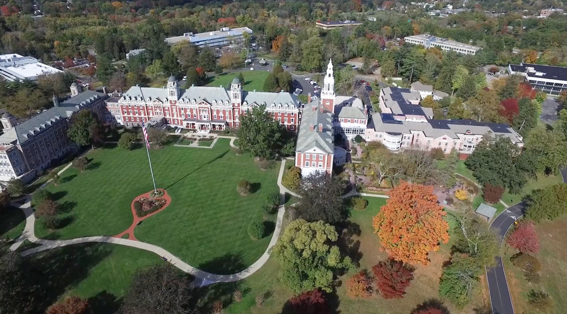 A butterfly sculpture in The Osborn's memory garden