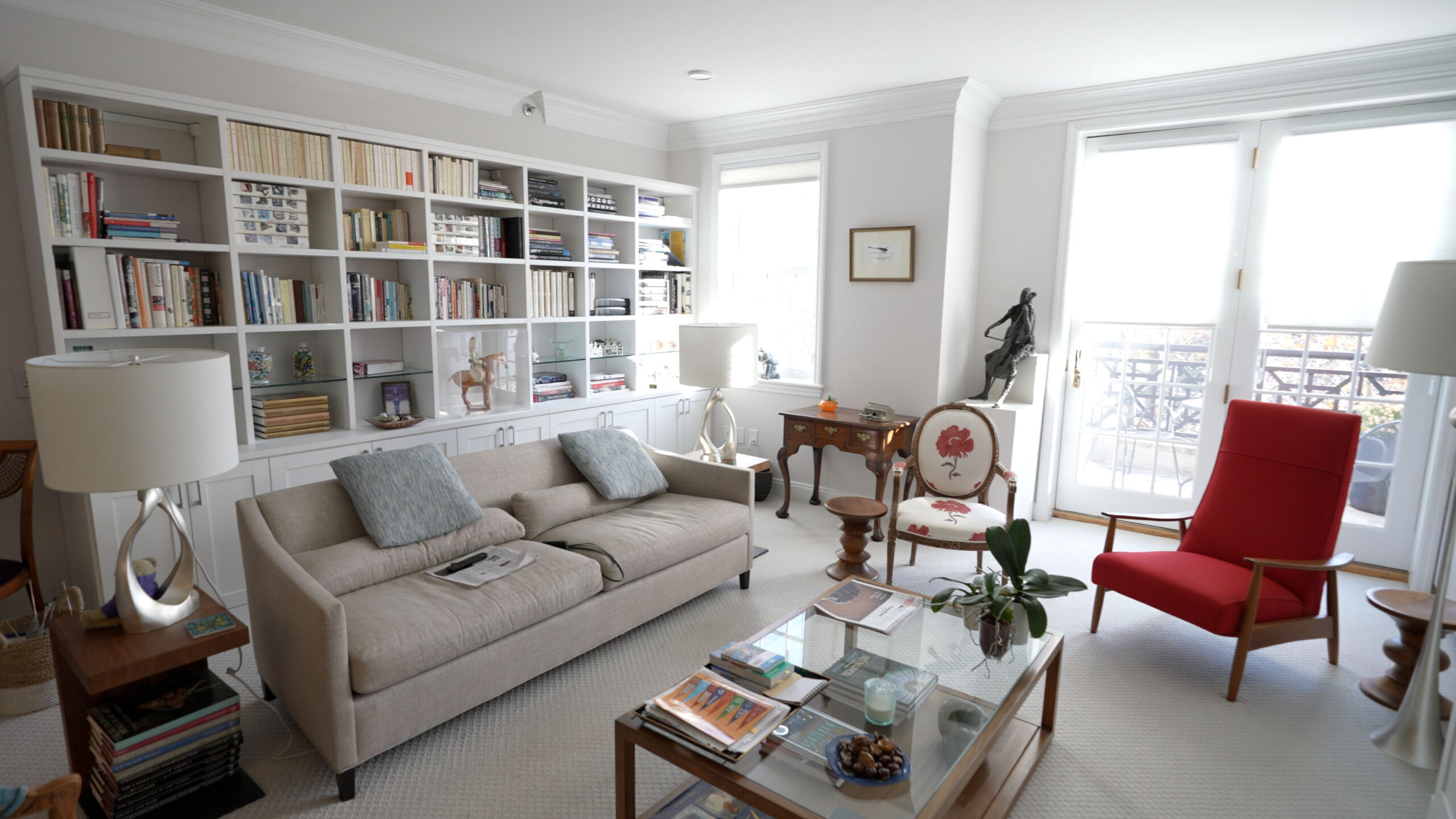 A group of Osborn residents dine outdoors during an event