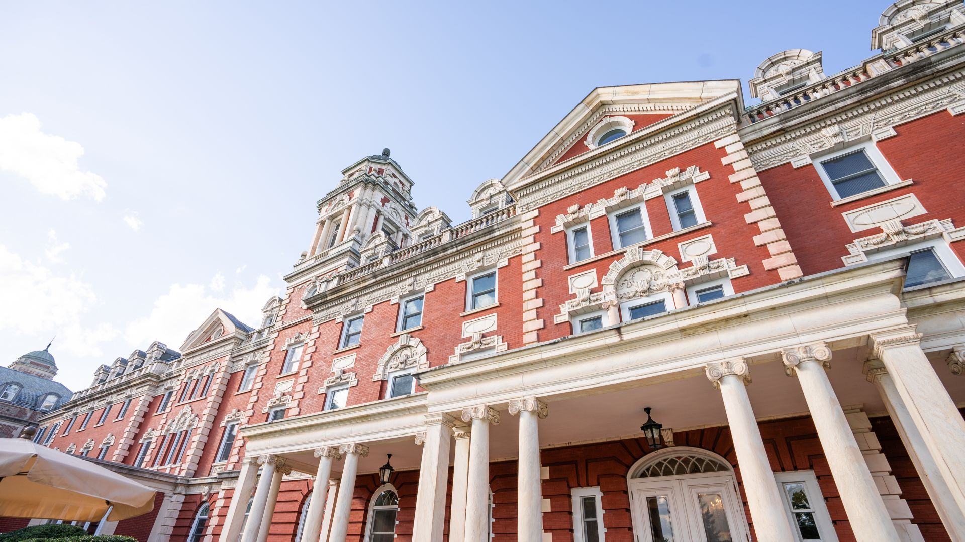 Exterior view of The Osborn showcasing historical architecture