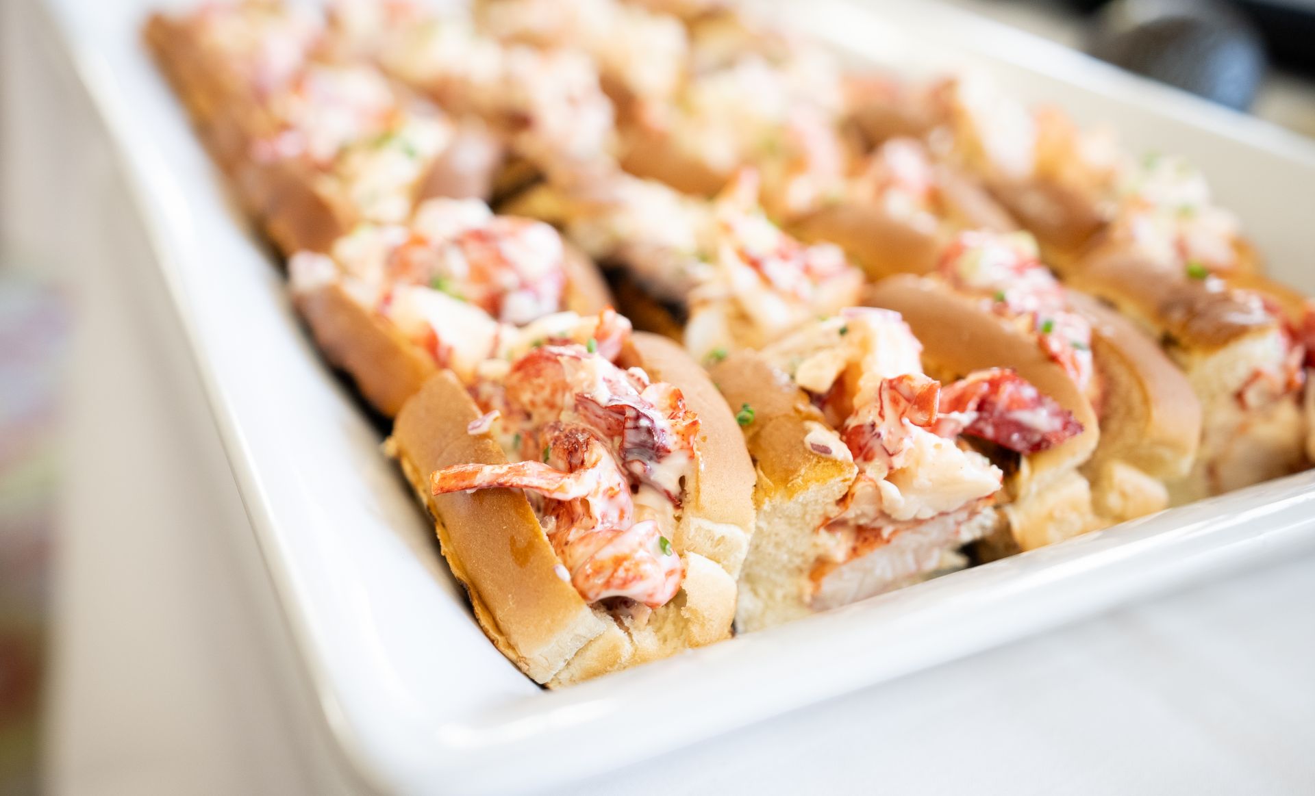 Dining A tray of chef-prepared food served at The Osborn's Grill.